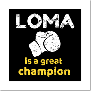 LOM Lomachenko is a great champion Posters and Art